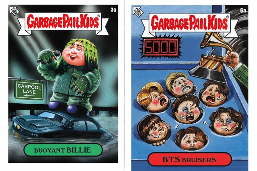 Gambarkan BTS dengan Rasis, Topps Company Bikin Netizen Geram