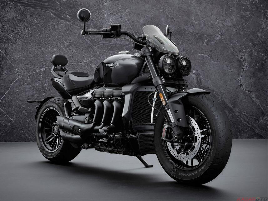 Triumph Rocket 3 R Black Dan GT Triple Black 2021, Hanya 1.000 Unit