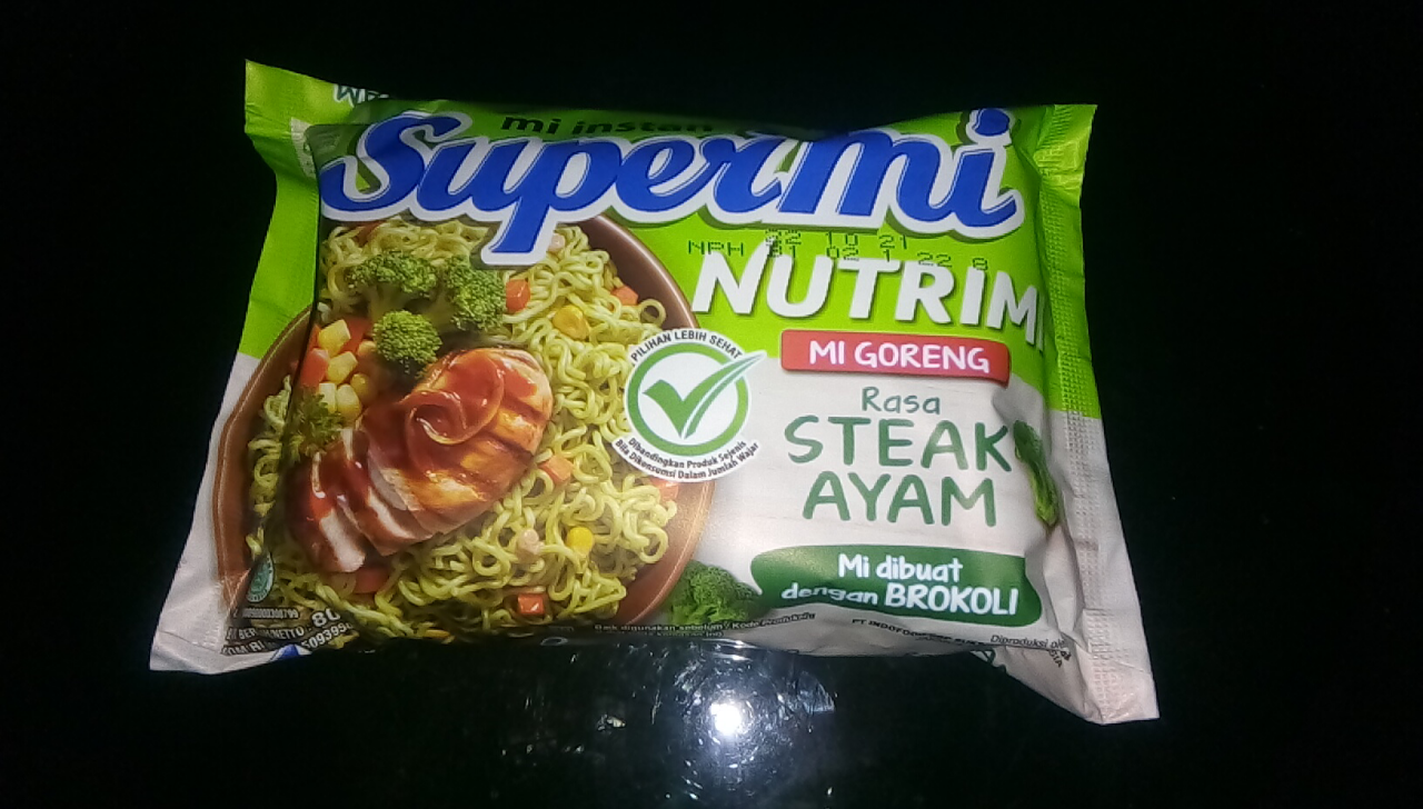 Review Supermi Nutrimi Rasa Steak Ayam, Saingan Baru Lemonilo