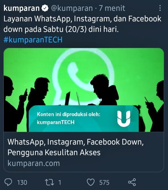 Instagram, Whatsapp Down