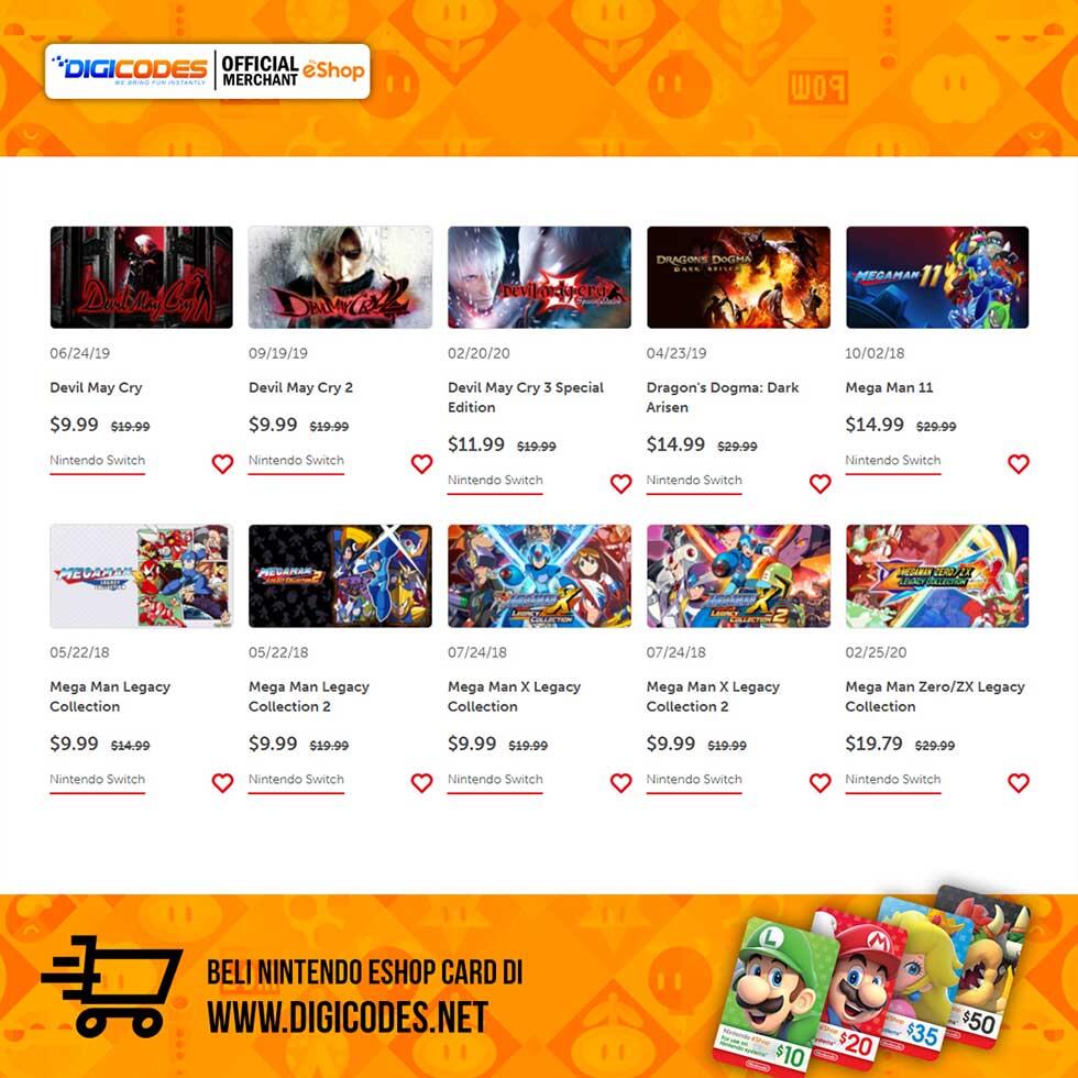 SERBU NINTENDO ESHOP SPRING SALE UP TO 83% OFF - Maret 2021