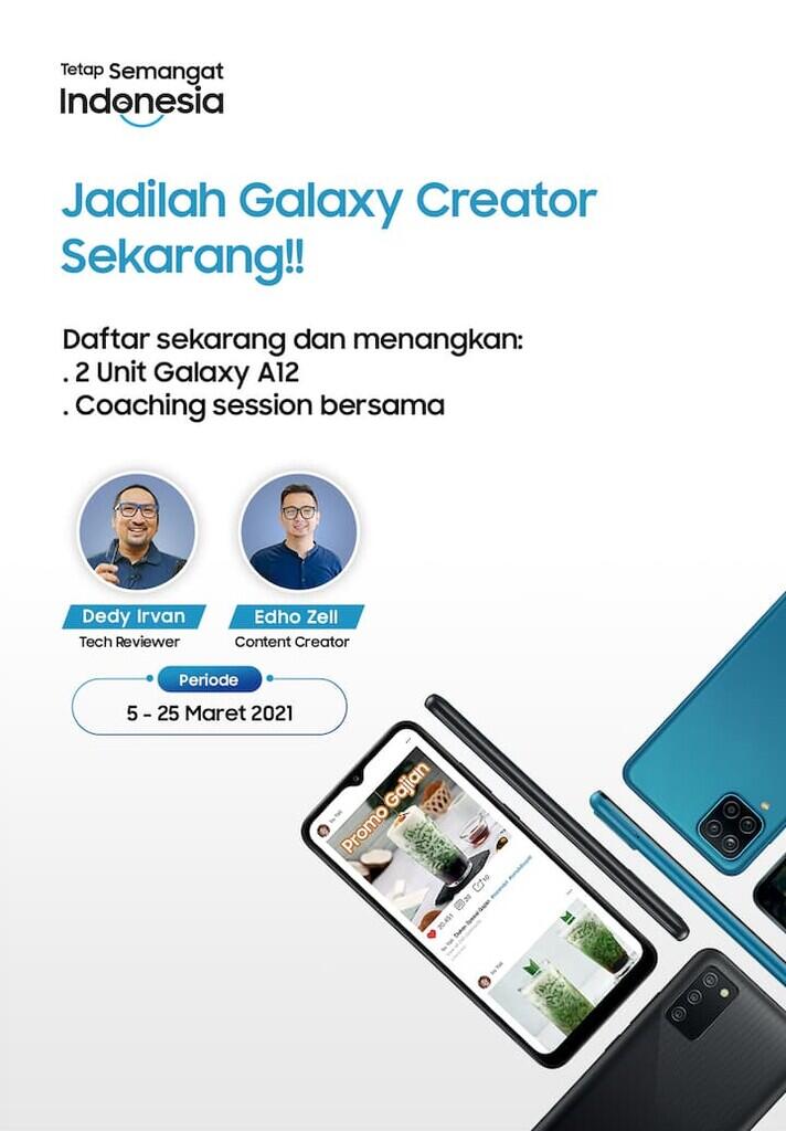 Samsung mengajak kalian untuk menjadi Galaxy Creator