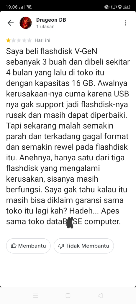 &#91;ASK&#93; Flashdisk yang Bermasalah atau USB Portnya?