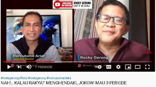 65 Persen Anak Muda Disebut Puas dengan Jokowi, RG: Ini Menghina Milenials