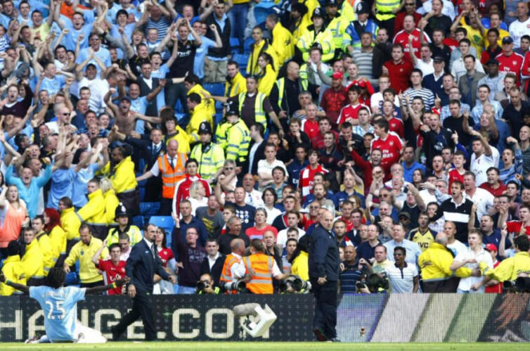 5 Momen Menarik Sepanjang Sejarah Duel Arsenal Vs Manchester City