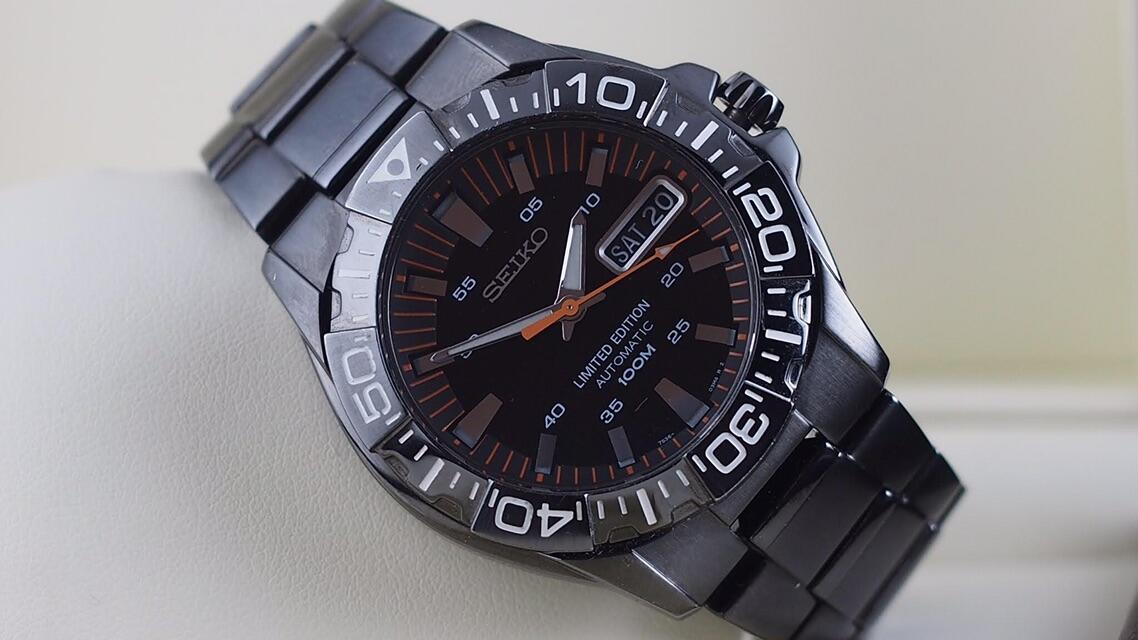 Terjual SEIKO DIVER AUTOMATIC LIMITED EDITION BLACK STEEL 39MM | KASKUS