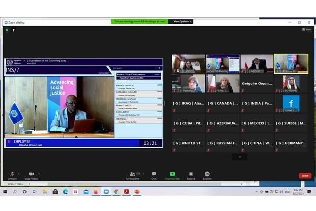 Indonesia Dorong Dialog Sosial dan Tripartisme Masuk Program Pembangunan PBB
