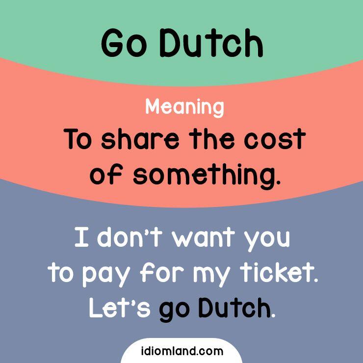 GO DUTCH : Bayar Masing-Masing Aja Kalo Ada Temen Yang Hobbynya Gratisan....
