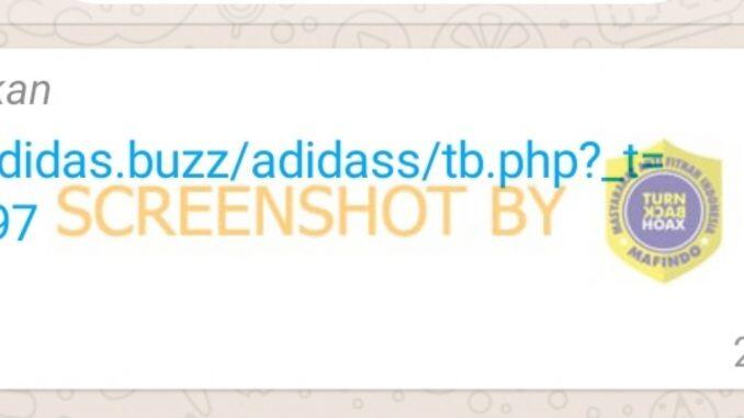 Adidas Bagikan Sepatu Gratis