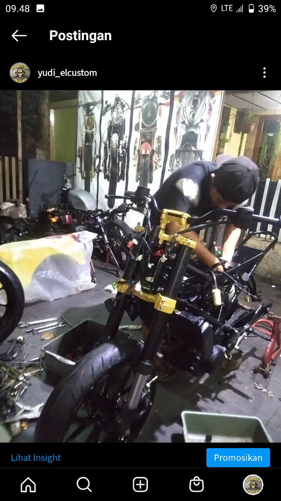 Bengkel Motor Custom Dan Modifikasi Motor