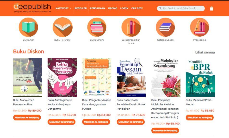 5 Rekomendasi Toko Buku Online Buat Kamu si Kutu Buku