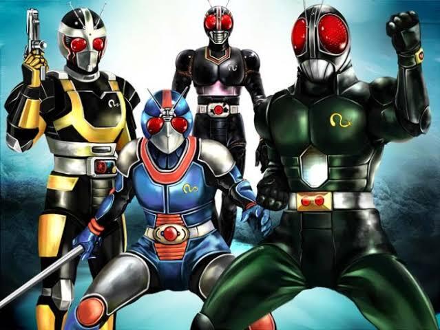 yang belum tahu sejarahnya kamen rider black rx sini masuk