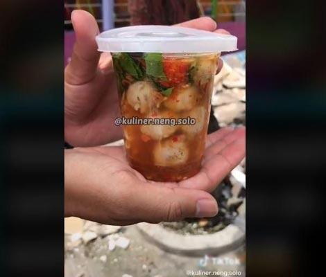 Menilik yang (Lagi) Viral Bakso Dalam Kemasan Gelas Cup, Amankah?