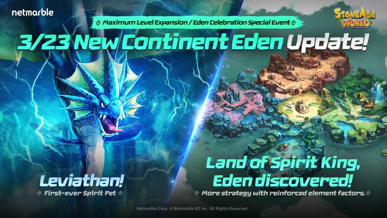 Mighty Leviathan Tiba di Eden dalam Update Skala Besar StoneAge World