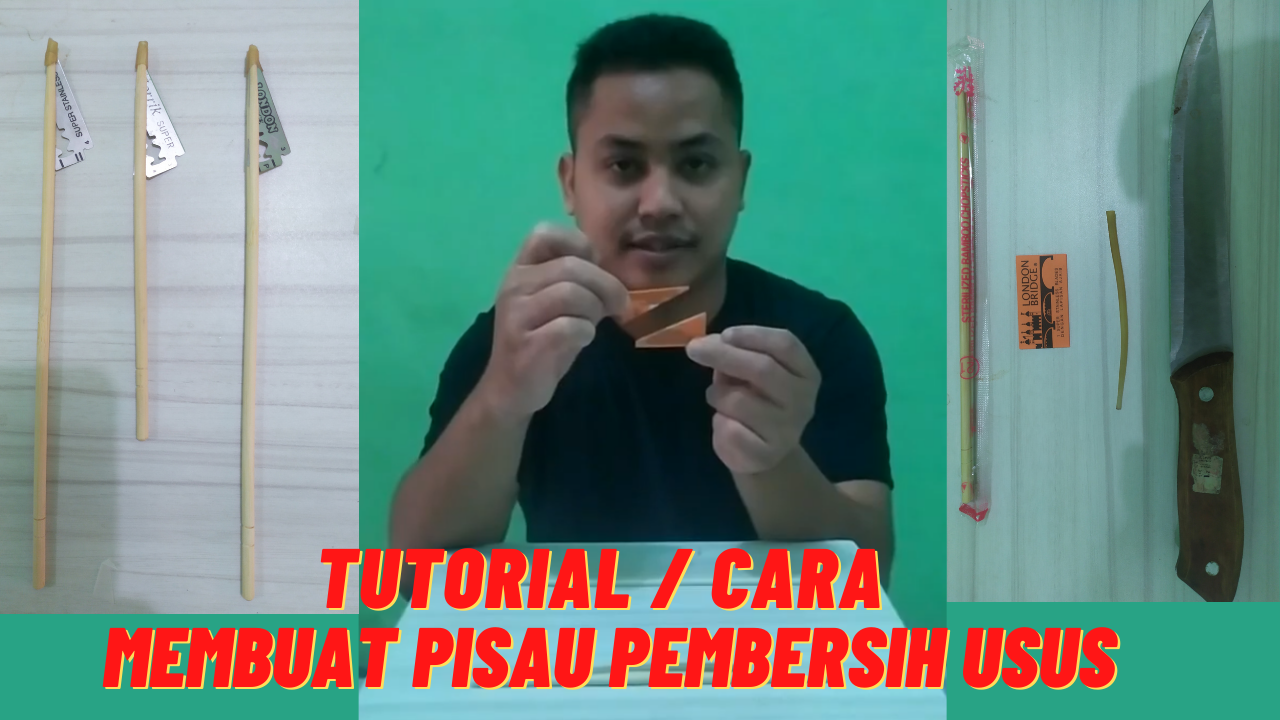CARA MEMBUAT PISAU PEMBERSIS USUS AYAM (BEBEK/ENTOK/SAPI/KAMBING,DLL)