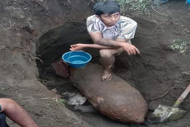 Hari Ini Tim Jibom Polda Malut Bergerak Mengevakuasi Bom Raksasa di Halmahera