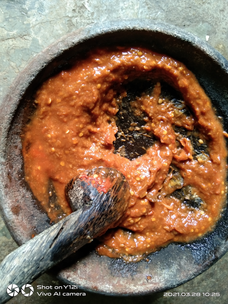 Efek Kangen Ndeso, Sambal Tumpang Tahu Jadi Menu Masakan Hari Ini