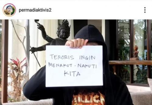 Muncul Lagi, Abu Janda Serukan Jangan Takut Melawan Terorisme