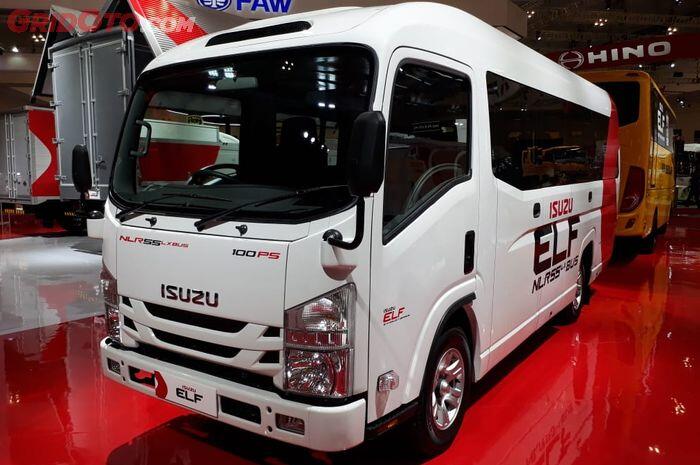 Isuzu Elf NLR 55 BLX, Sasis Microbus Andalan Travel Tanah Air