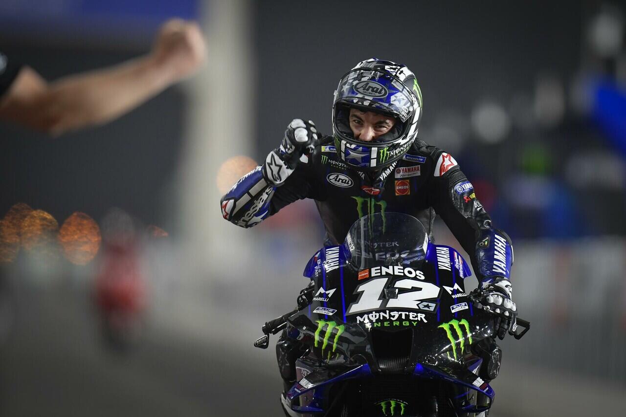  Mantap di Tikungan, Maverick Vinales Kuasai Race Perdana MotoGP 2021