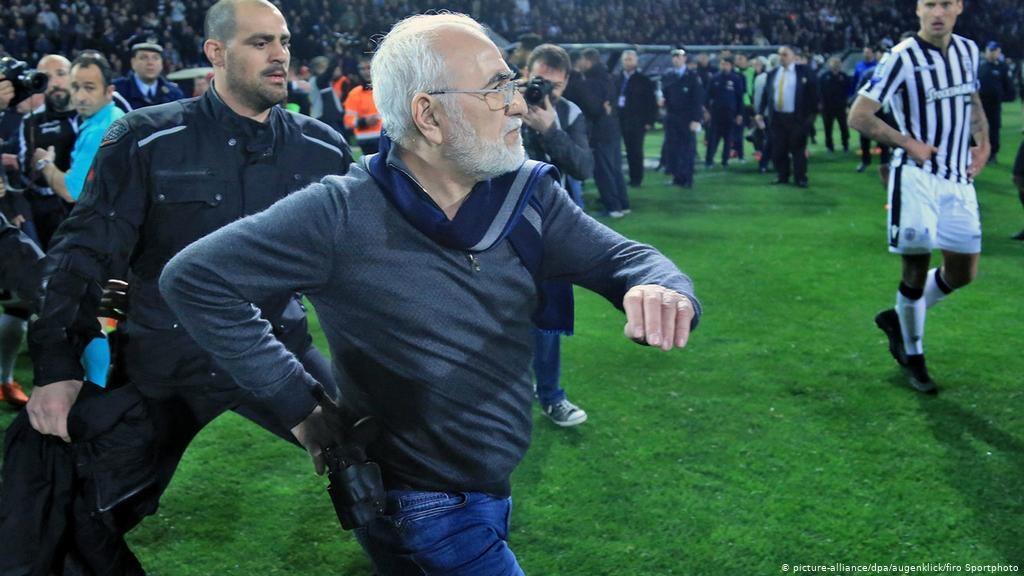 Insiden Horror di Laga PAOK FC Vs AEK Athens