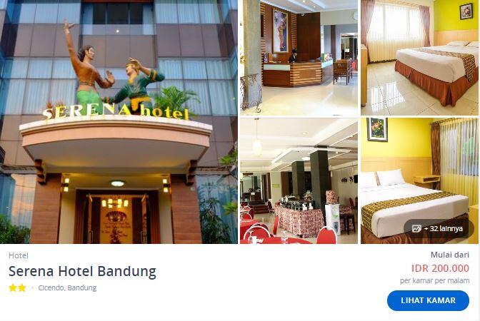 Rekomendasi Hotel Murah di Bandung Dibawah 270 Ribu Rupiah!