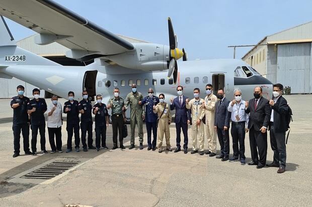 Pesawat Canggih CN 235-220 Buatan Indonesia Tiba di Senegal