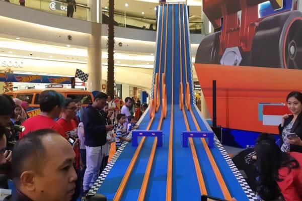Lintasan Hot Wheels terpanjang di Indonesia pecahkan Rekor MURI
