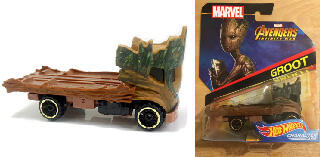 Hot Wheels Edisi Marvel yang kece kece