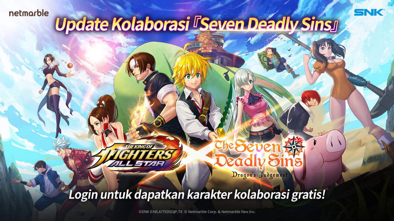 THE KING OF FIGHTERS ALLSTAR Bersatu dengan The Seven Deadly Sins Judgement of Fury!