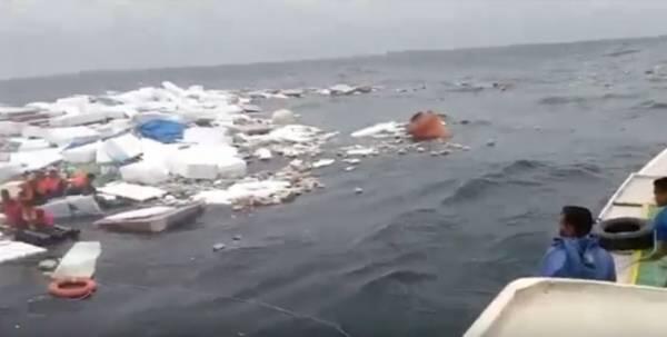 Detik-Detik KLM Satria Indonesia Tenggelam Akibat Lambung Kapal Bocor, 8 Kru Selamat