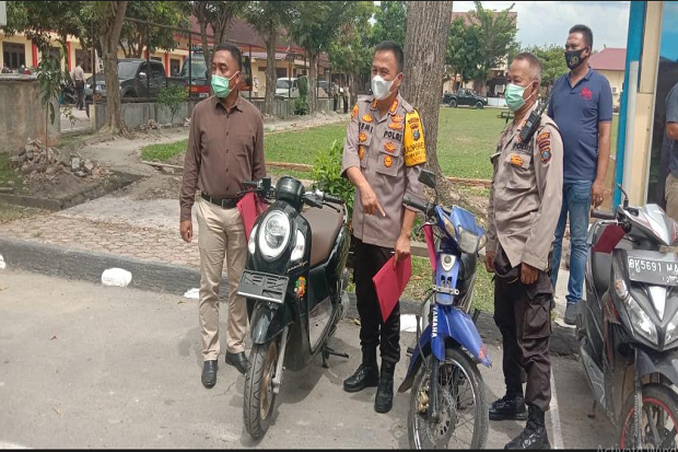 Polresta Deliserdang Tangkap 7 Pelaku Curanmor yang Beraksi 20 Kali