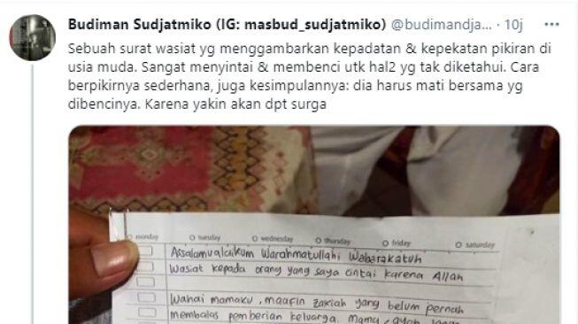 Sebut Aksi Teror Sebagai Jejaring Kebodohan Maut, Ini Kritik Budiman
Sapri Maulana