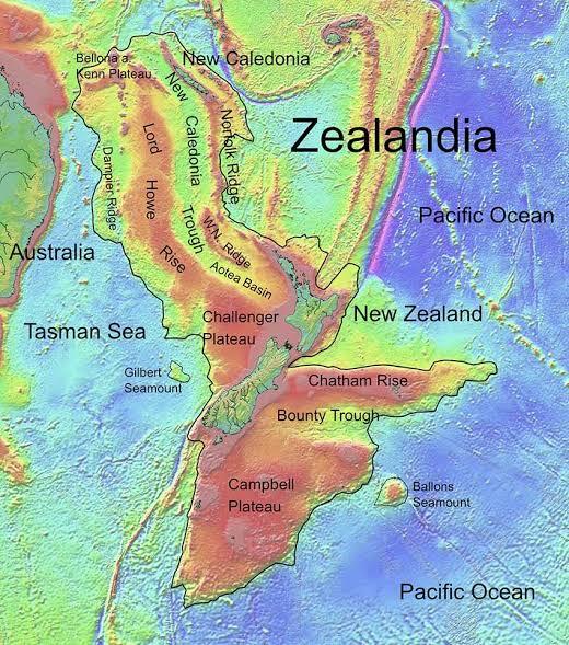 Zealandia, Benua Yang Hilang Dari Bumi