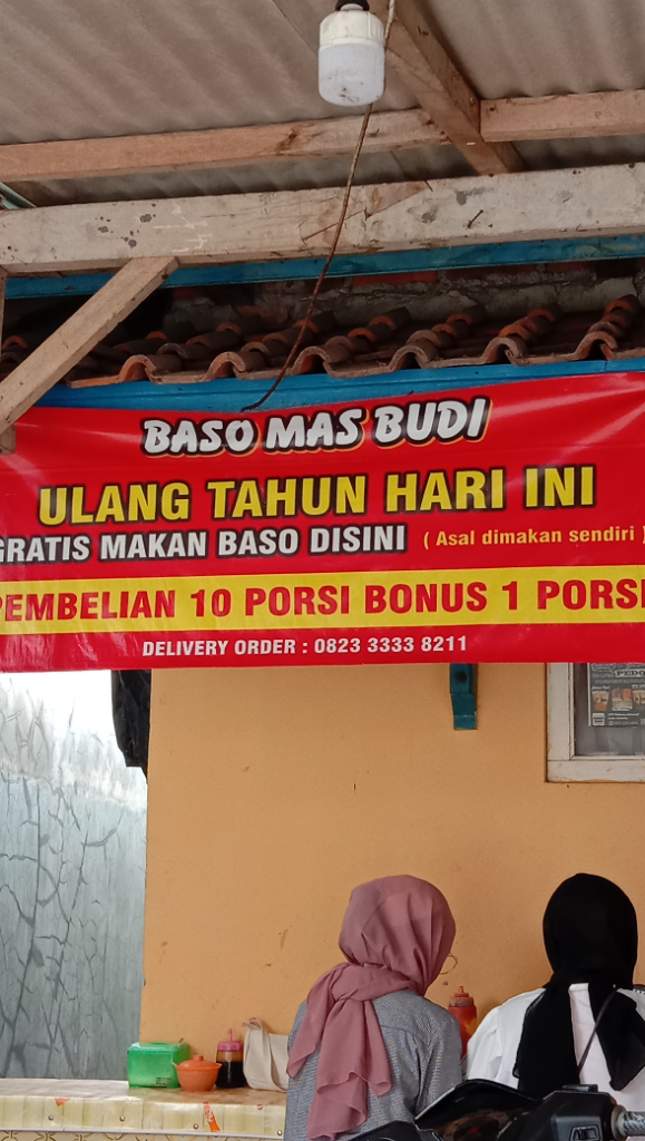 Kamu Sedang Ulang Tahun? Makan Bakso Mas Budi Aja! Gratis Loh