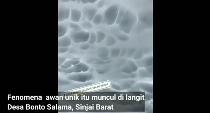Menilik Fenomena Unik Awan Payudara, Pertanda Pergantian Musim yang Ekstream!