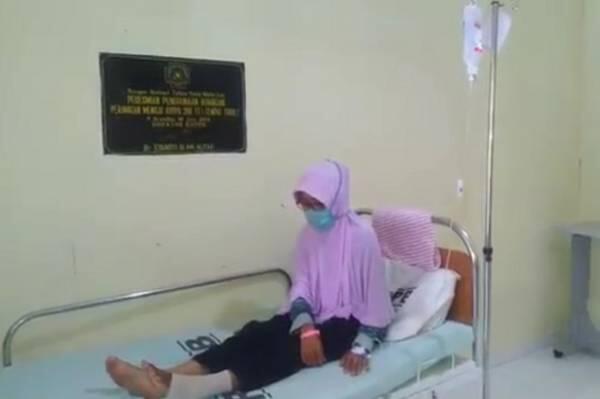 Bentrok dengan Satpam Perkebunan, 8 Emak-emak di Langkat Dirawat di Rumah Sakit