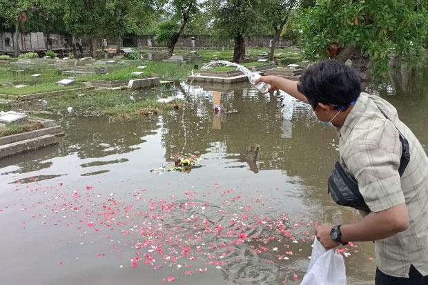 Diguyur Hujan Lebat, TPU Semper Terendam Banjir Setinggi 40 CM
