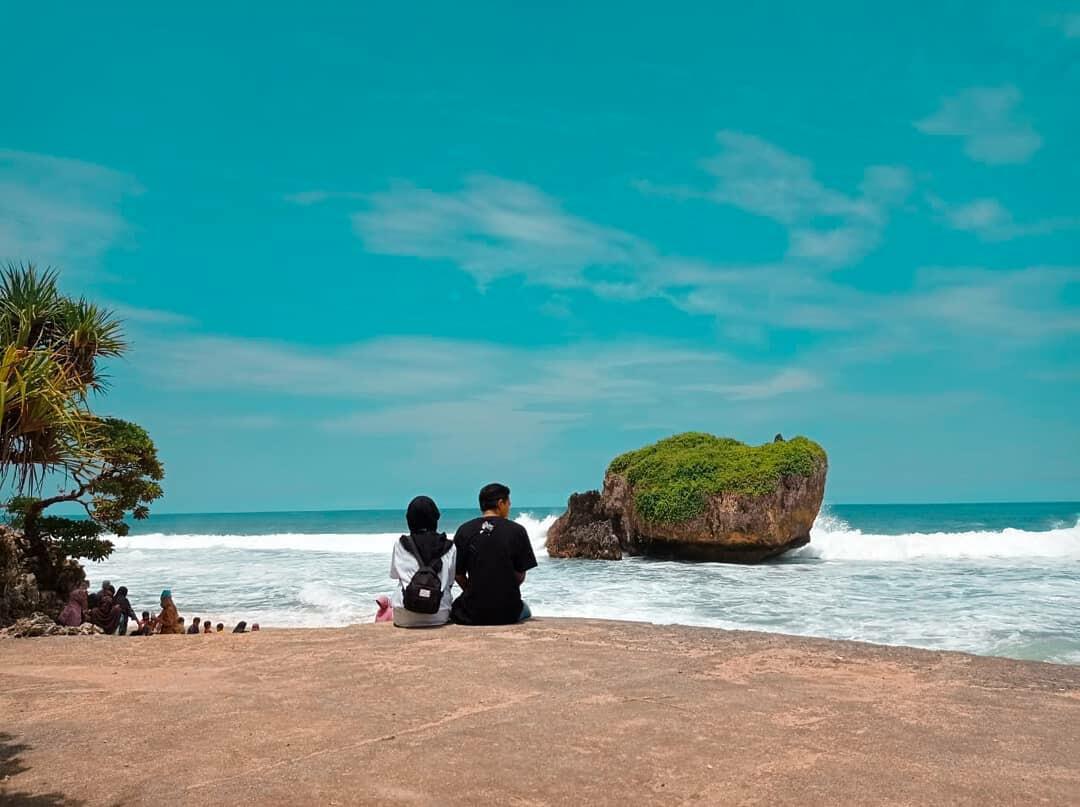 Info Wisata Pantai Ngrawe (Mesra) Gunung Kidul, Yogyakarta