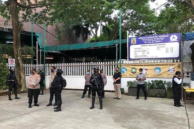 Ibadah Misa Paskah di Jakarta Barat, Kapolres: Terlaksana Tanpa Ada Gangguan