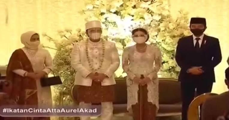 Kenapa Pernikahan Atta-Aurel Dihadiri Presiden, Menhan, Ketua MPR? Inikah Alasannya!