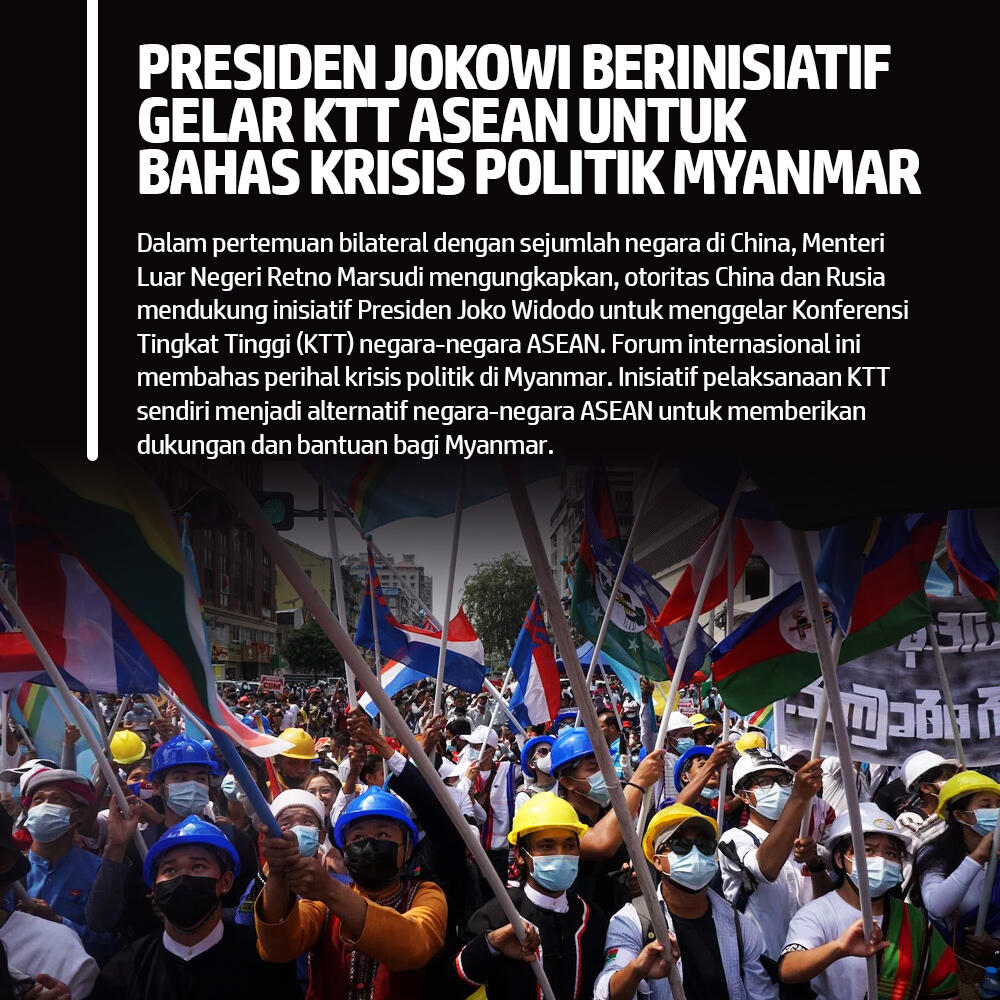 Rusia dan China Dukung Inisiatif Jokowi Gelar KTT ASEAN