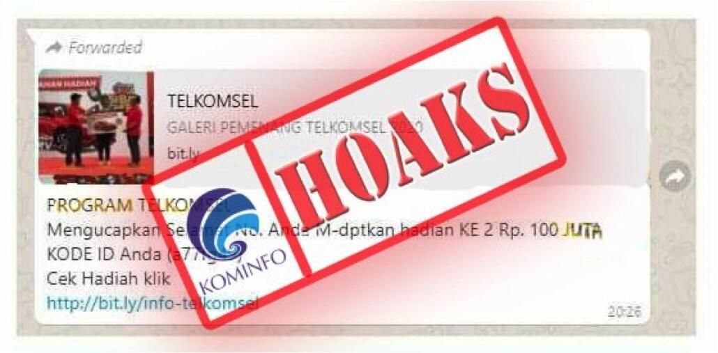 Geregetan Sama Hoax Undian Berhadiah Di Group Keluarga