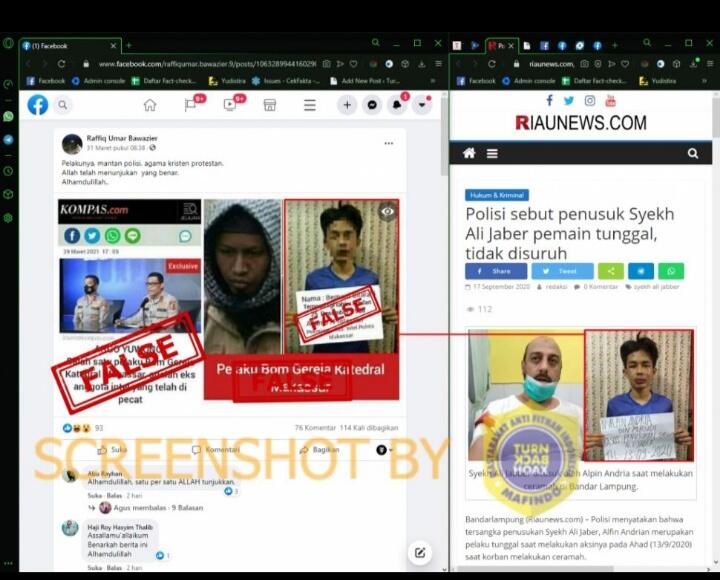 Hoax Hasil Editan, kepoin Ya? Masuk Dah