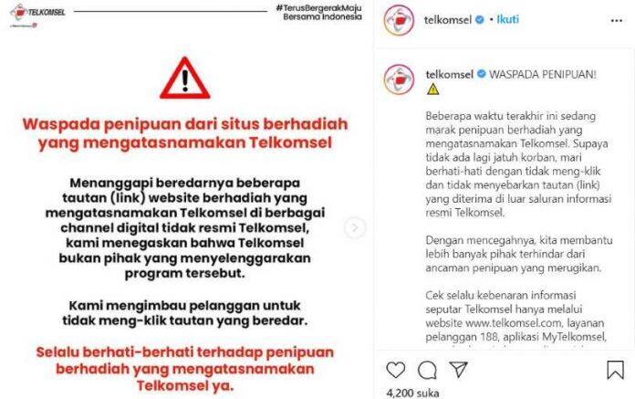 Rayakan Ulang Tahun ke-60 Telkomsel Adakan Program Berhadiah, Fakta atau Hoaks?