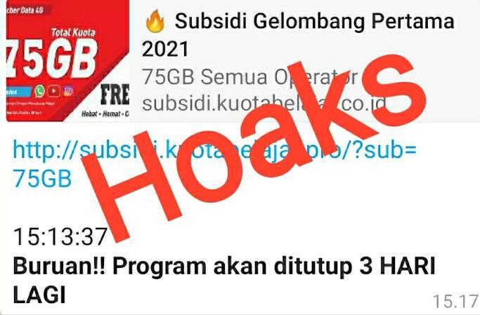 Beredar Link Tautan Pemberian Kuota Gratis dari Mendikbud, Hoax atau Fakta? Cek!