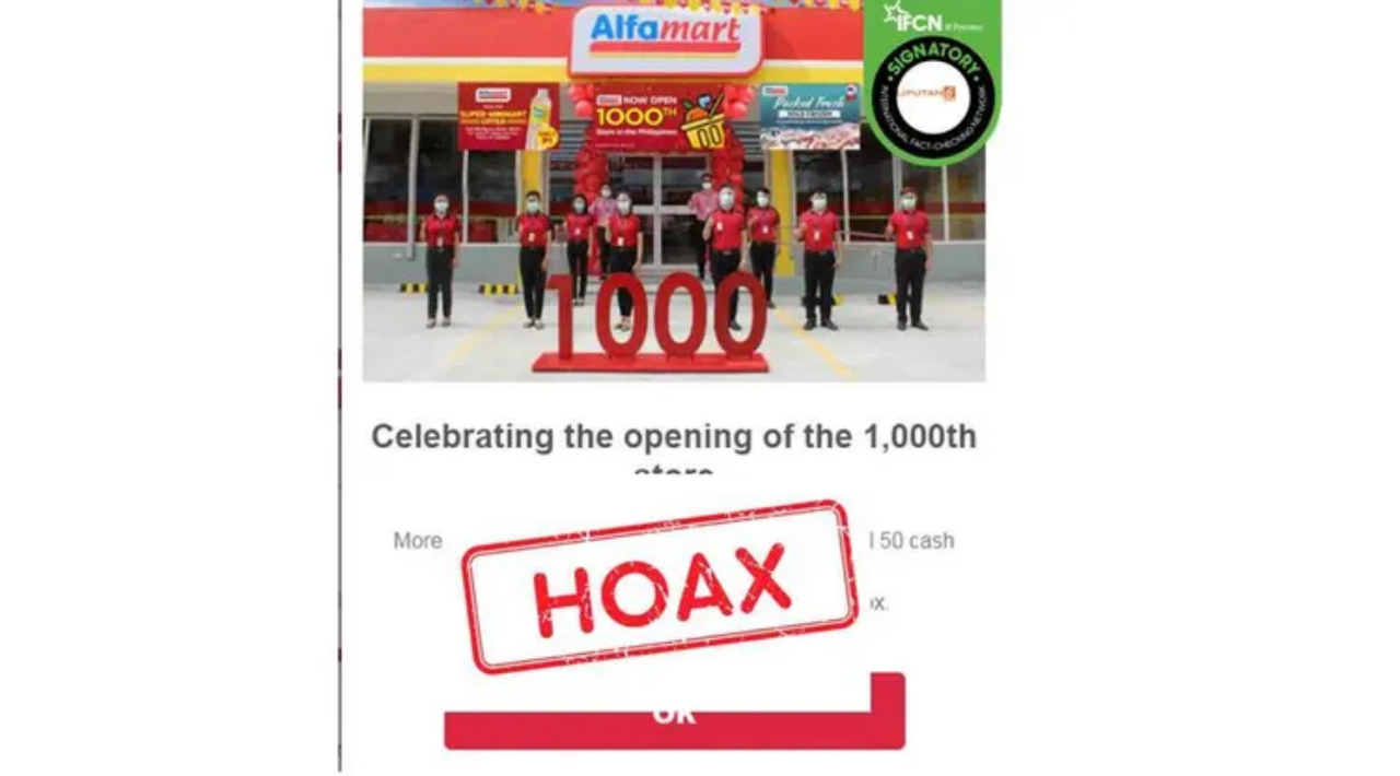 Beberapa Berita Hoax Alfamart, Jangan Tergiur Akan Iming-iming Yang Belum Pasti!