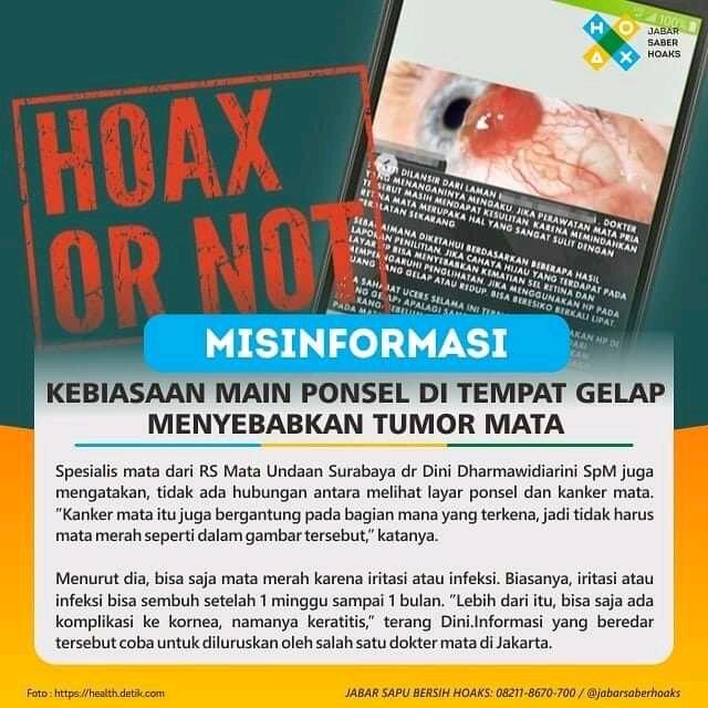 Apakah Menatap Ponsel Berpotensi Terkena Tumor Mata, Cari Tau Kebenarannya!
