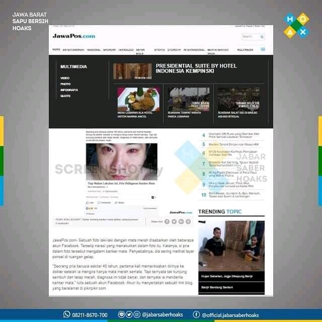 Apakah Menatap Ponsel Berpotensi Terkena Tumor Mata, Cari Tau Kebenarannya!