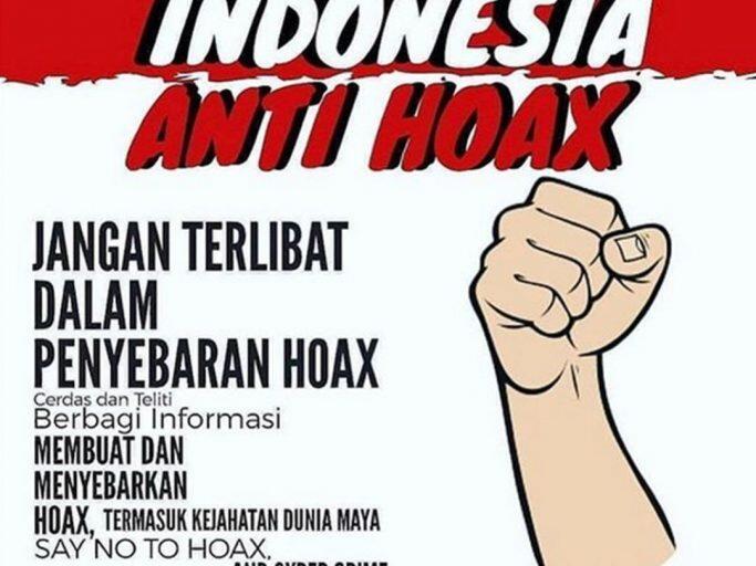 JANGAN ASAL TELAN,HOAX BISA MEMBUAT NYAWA TERANCAM